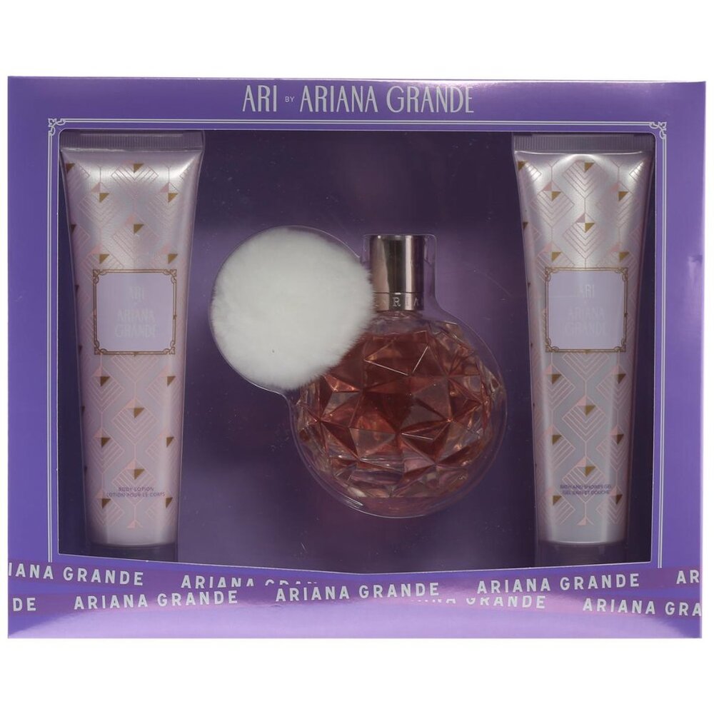 ARI by Ariana Grande 3 Piece Gift Set - 3.4 oz Eau De Parfum Spray (Window Box)